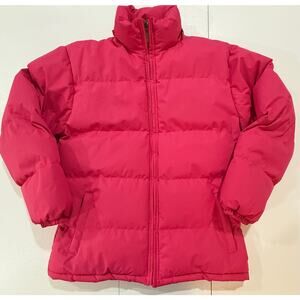 New Torino Sport Puffer Jacket Hot Pink Down Goose Women's Size XXL (111)